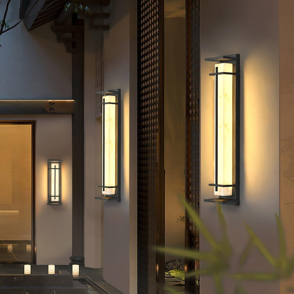 Luminara | Modern Waterproof Square Outdoor Wall Light Fixture 6