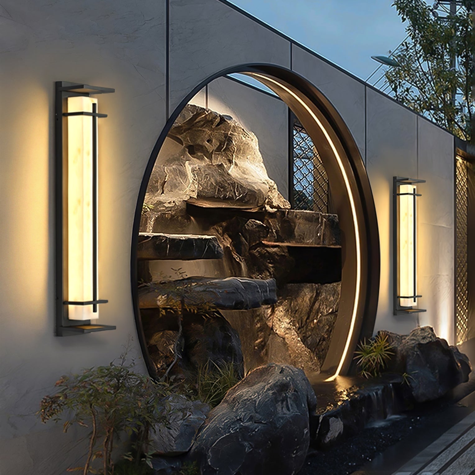 Luminara | Modern Waterproof Square Outdoor Wall Light Fixture 9