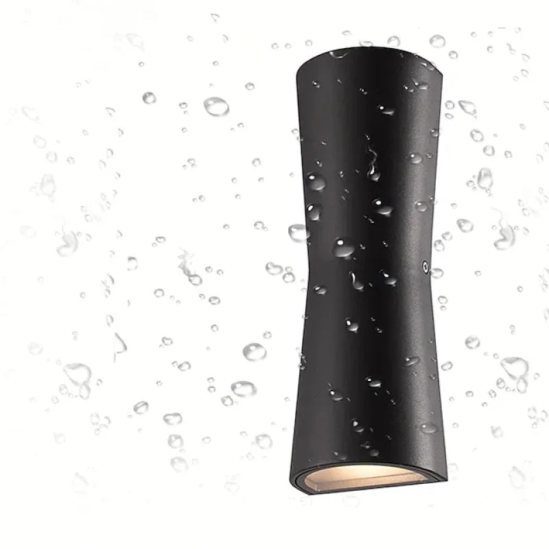 Luminara | Sleek Minimalist Outdoor Wall Lamp with LED Illumination 1