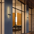 Luminara | Sleek Modern Duo-Linear Outdoor Wall Lamp 0