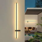 Luminara | Sleek Modern Duo-Linear Outdoor Wall Lamp 2