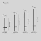 Luminara | Sleek Modern Duo-Linear Outdoor Wall Lamp 3
