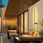 Luminara | Sleek Modern Duo-Linear Outdoor Wall Lamp 4