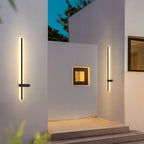 Luminara | Sleek Modern Duo-Linear Outdoor Wall Lamp 5