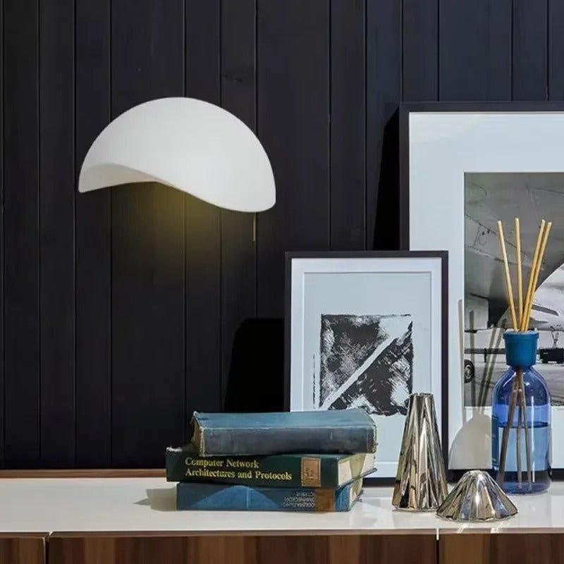 Luminara | Sleek Modern Half-Round Wall Sconce Light Fixture 3