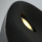 Luminara | Sleek Modern Half-Round Wall Sconce Light Fixture 6