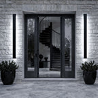 Luminara | Sleek Modern Iron Outdoor Wall Light Fixture with Adjustable Color Temperature 3