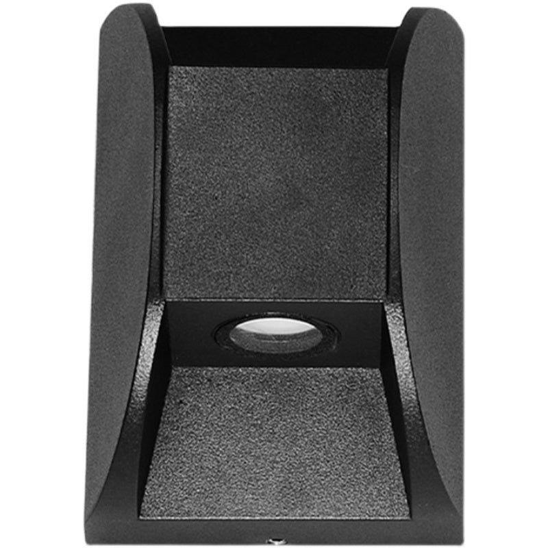Luminara | Sleek Modern Metal Outdoor Wall Lamp Fixture 7