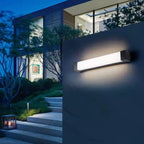 Luminara | Sleek Modern Metal Outdoor Wall Lamp for Versatile Spaces 6