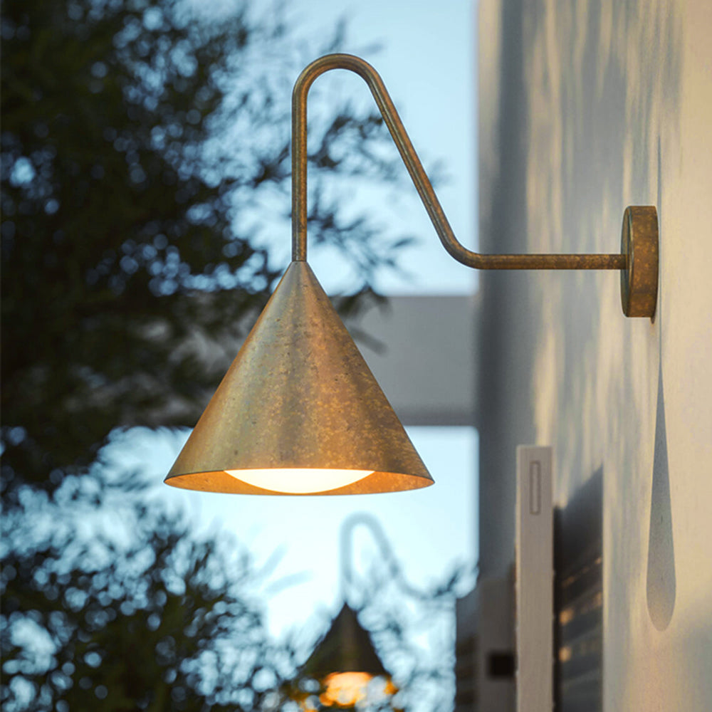 Luminara | Sleek Modern Minimalist Outdoor Wall Lamp Fixture 1