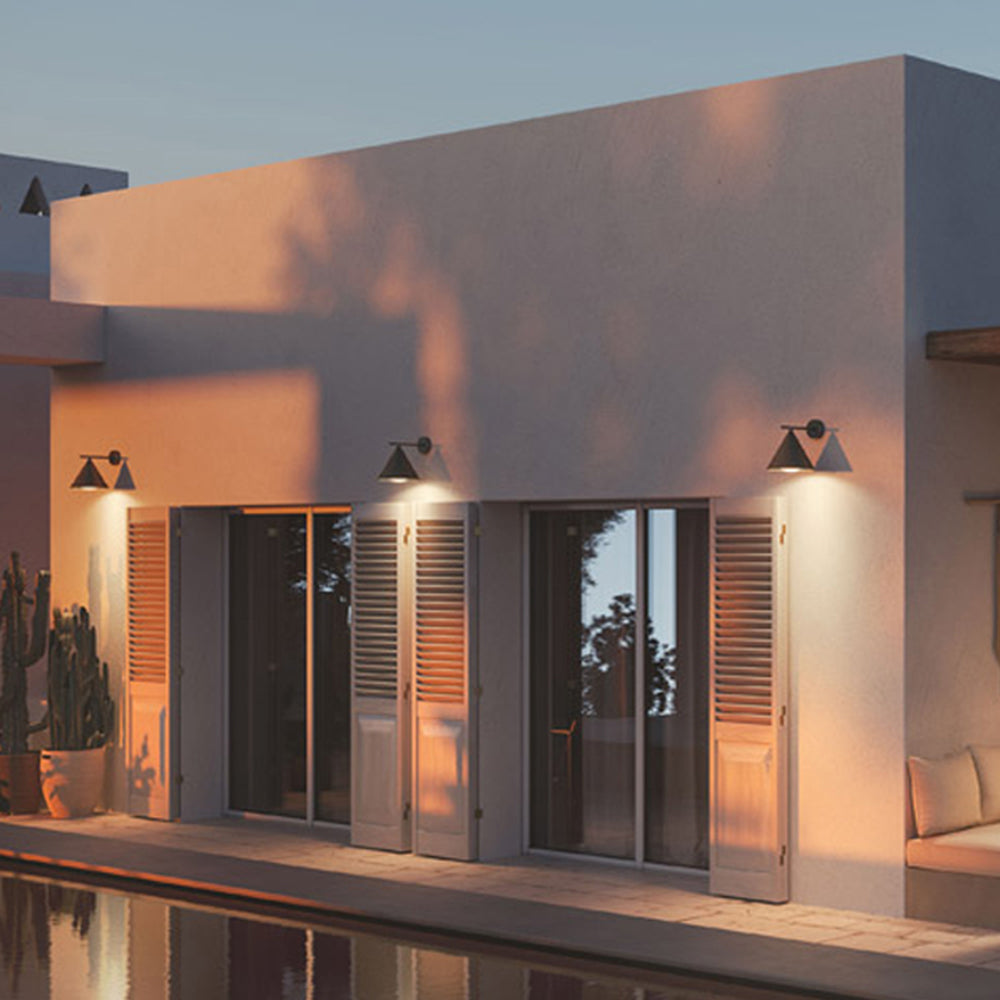 Luminara | Sleek Modern Minimalist Outdoor Wall Lamp Fixture 5