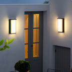 Luminara | Sleek Modern Minimalist Outdoor Wall Lamp in Black 2