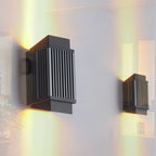 Luminara | Sleek Modern Outdoor Wall Lamp with Warm Light 0
