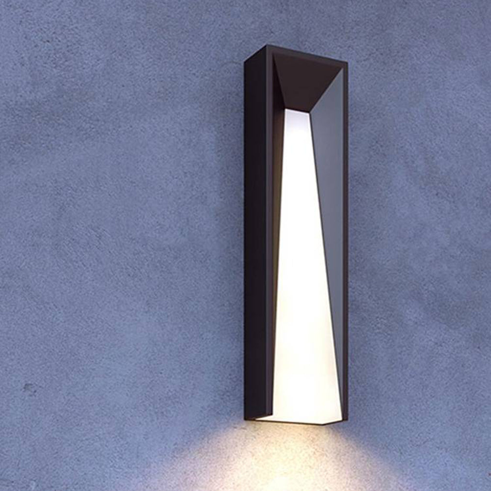 Luminara | Sleek Modern Rectangular Outdoor Wall Lamp 0