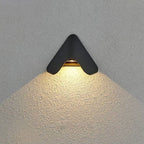 Luminara | Sleek Modern Triangle Outdoor Wall Lamp Fixture 0