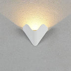 Luminara | Sleek Modern Triangle Outdoor Wall Lamp Fixture 2