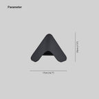 Luminara | Sleek Modern Triangle Outdoor Wall Lamp Fixture 5