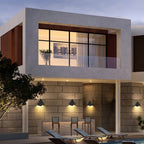 Luminara | Sleek Modern Triangle Outdoor Wall Lamp Fixture 7