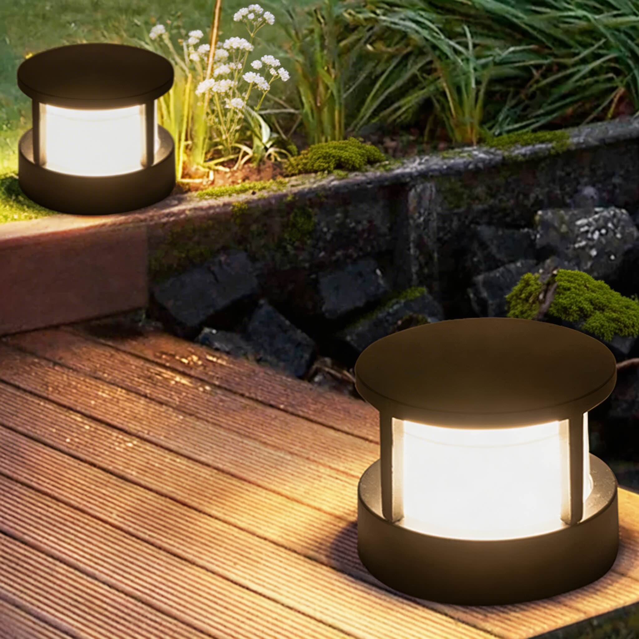 Luminara | Sleek Waterproof Aluminum Outdoor Pillar Light 5