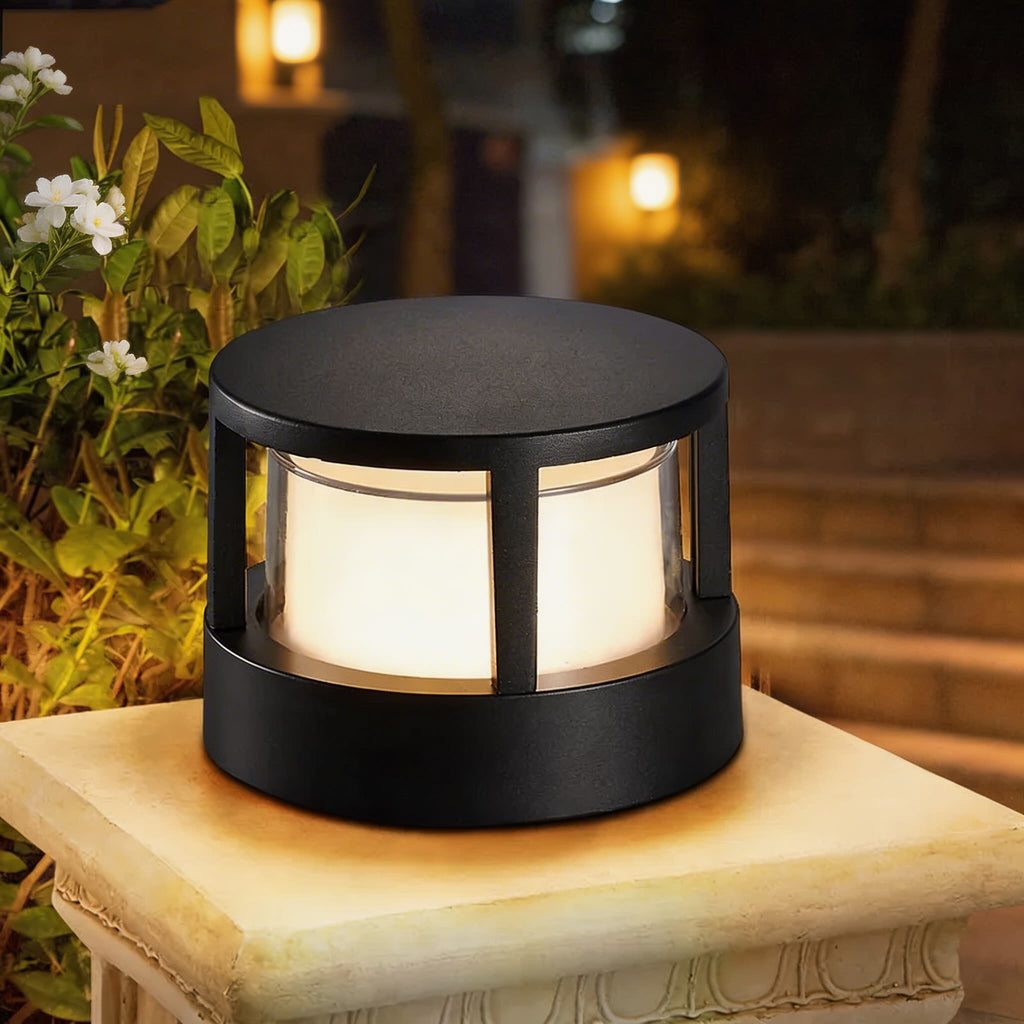 Luminara | Sleek Waterproof Aluminum Outdoor Pillar Light 6