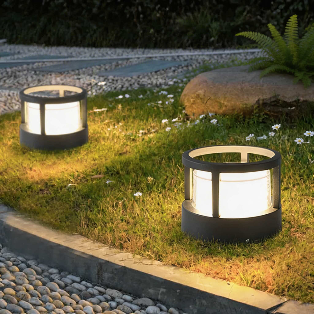 Luminara | Sleek Waterproof Aluminum Outdoor Pillar Light 7