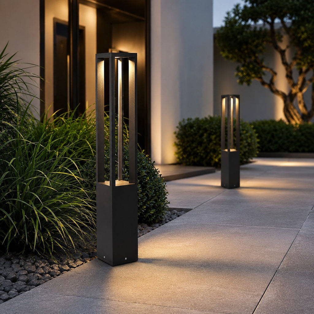 Luminara | Stylish Adjustable LED Outdoor Garden Bollard Light 2