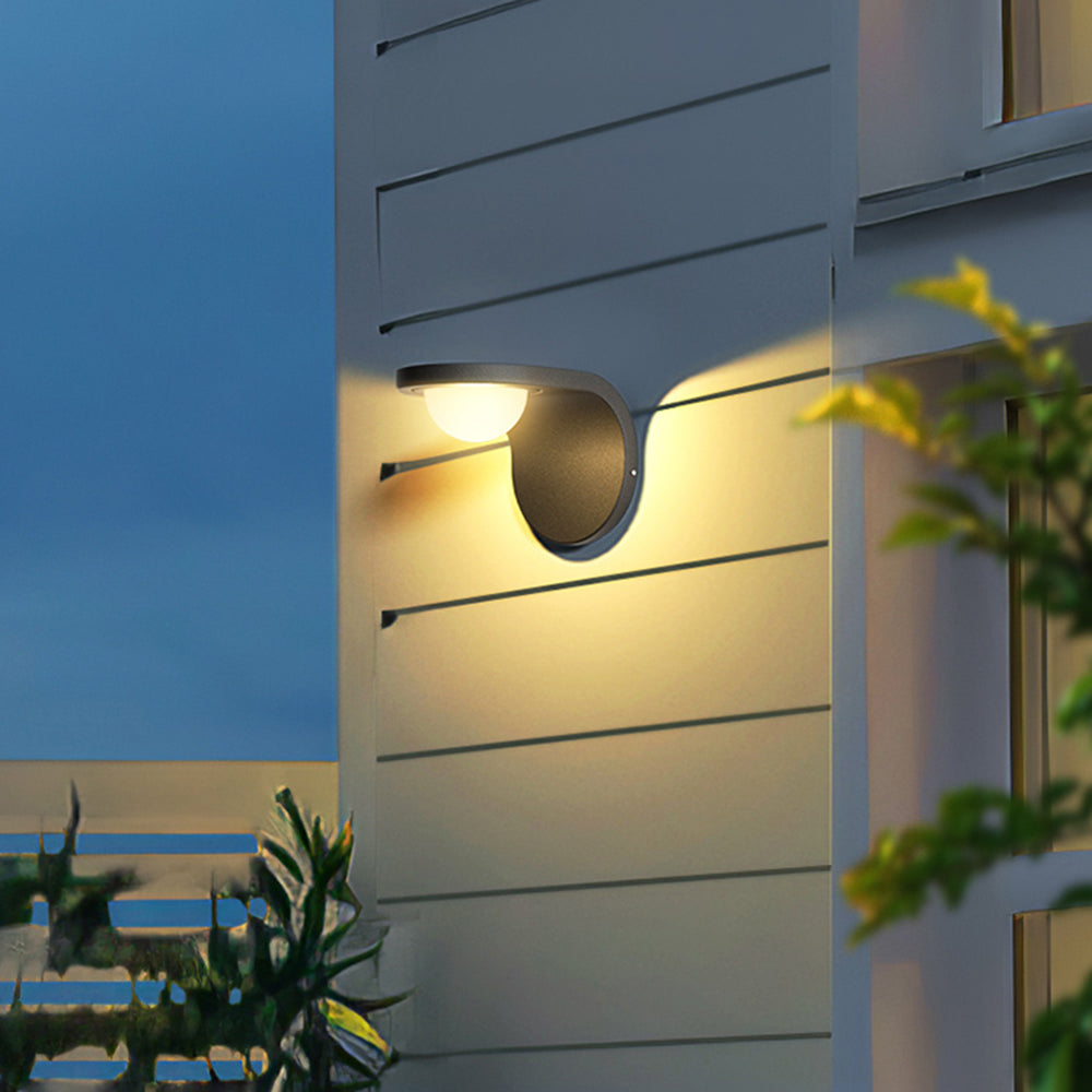 Luminara | Stylish Adjustable Solar Outdoor Wall Lantern for Garden Lighting 0