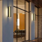 Luminara | Stylish Modern Outdoor Wall Lamp with Hollow Design 0