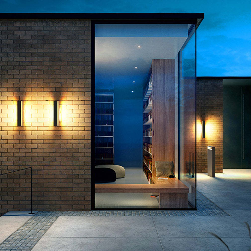 Luminara | Stylish Modern Outdoor Wall Lamp with Hollow Design 2