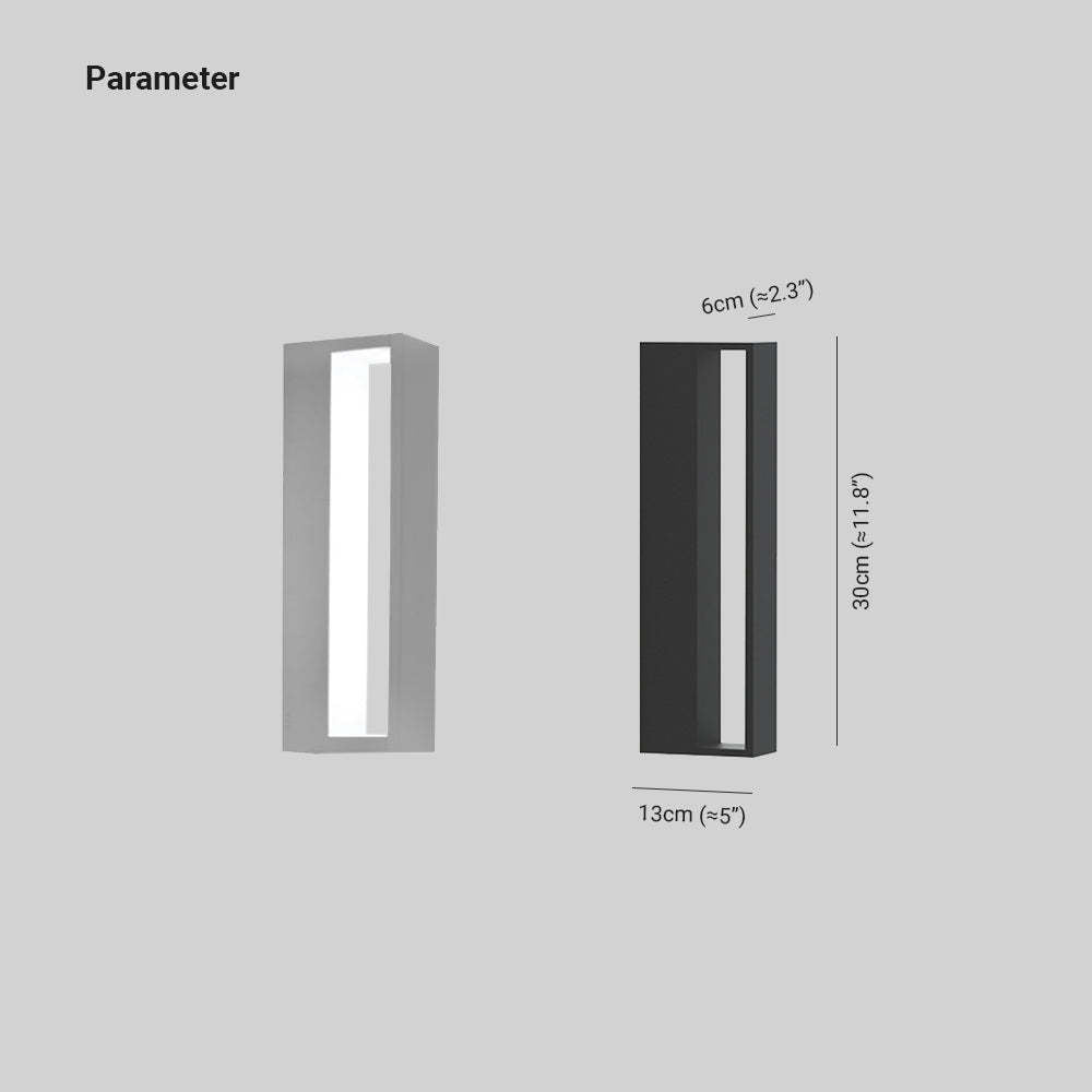 Luminara | Stylish Modern Outdoor Wall Lamp with Hollow Design 5