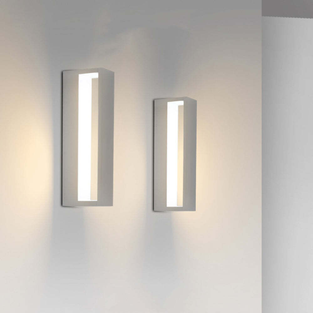 Luminara | Stylish Modern Outdoor Wall Lamp with Hollow Design 8