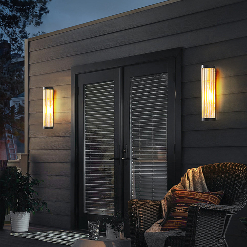 Luminara | Stylish Modern Outdoor Wall Lantern for Elegant Illumination 2