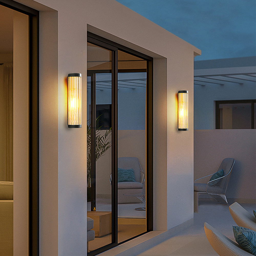 Luminara | Stylish Modern Outdoor Wall Lantern for Elegant Illumination 3