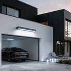 Luminara | Stylish Modern Outdoor Wall Light Fixture with Adjustable LED 1