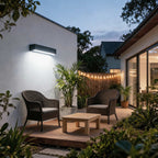Luminara | Stylish Modern Outdoor Wall Light Fixture with Adjustable LED 4