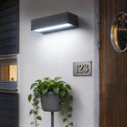 Luminara | Stylish Modern Outdoor Wall Light Fixture with Adjustable LED 7