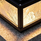 Luminara | Stylish Modern Solar Outdoor Pillar Light Fixture 4