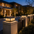 Luminara | Stylish Modern Solar Outdoor Pillar Light Fixture 5