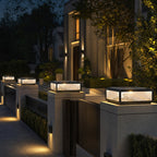 Luminara | Stylish Modern Solar Outdoor Pillar Light Fixture 7