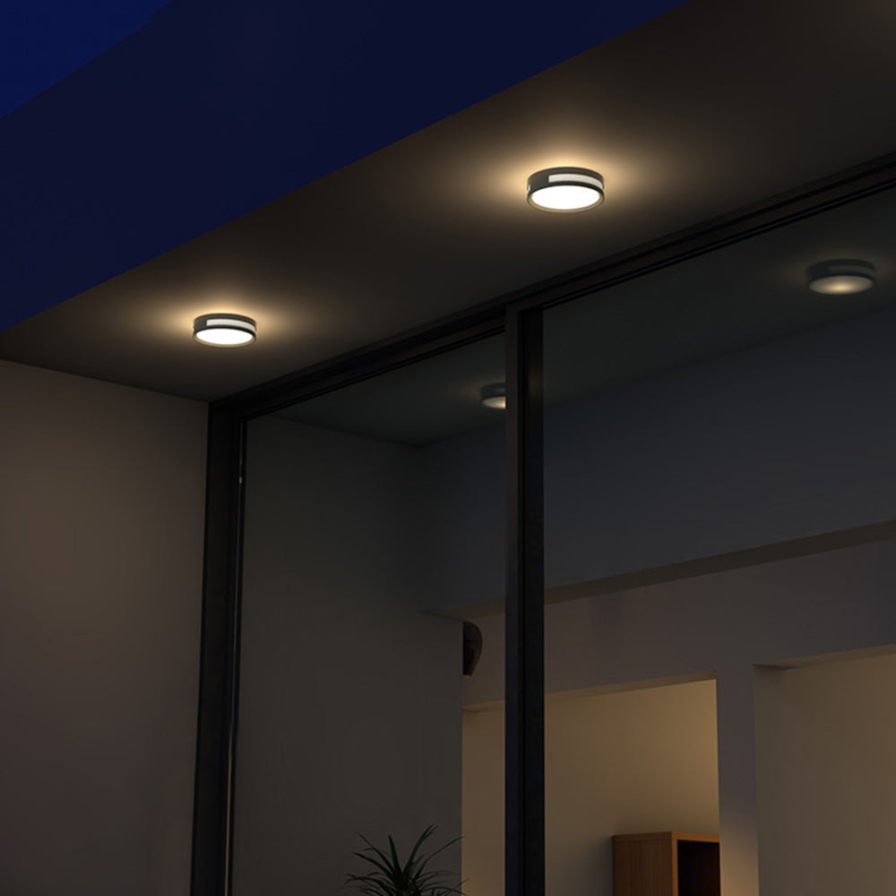 Luminara | Stylish Waterproof Outdoor Wall Lamp in Black 5