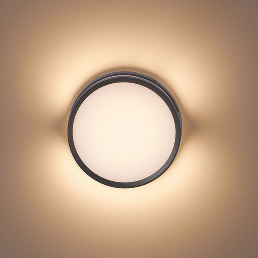 Luminara | Stylish Waterproof Outdoor Wall Lamp in Black 7