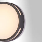 Luminara | Stylish Waterproof Outdoor Wall Lamp in Black 8