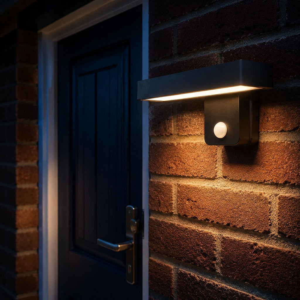 Outdoor Wall Light | Linear LED Bar, Sensor Option, 20 to 50cm