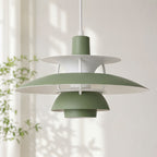 Luminara | Vibrant Modern Layered Disc Pendant Light Fixture