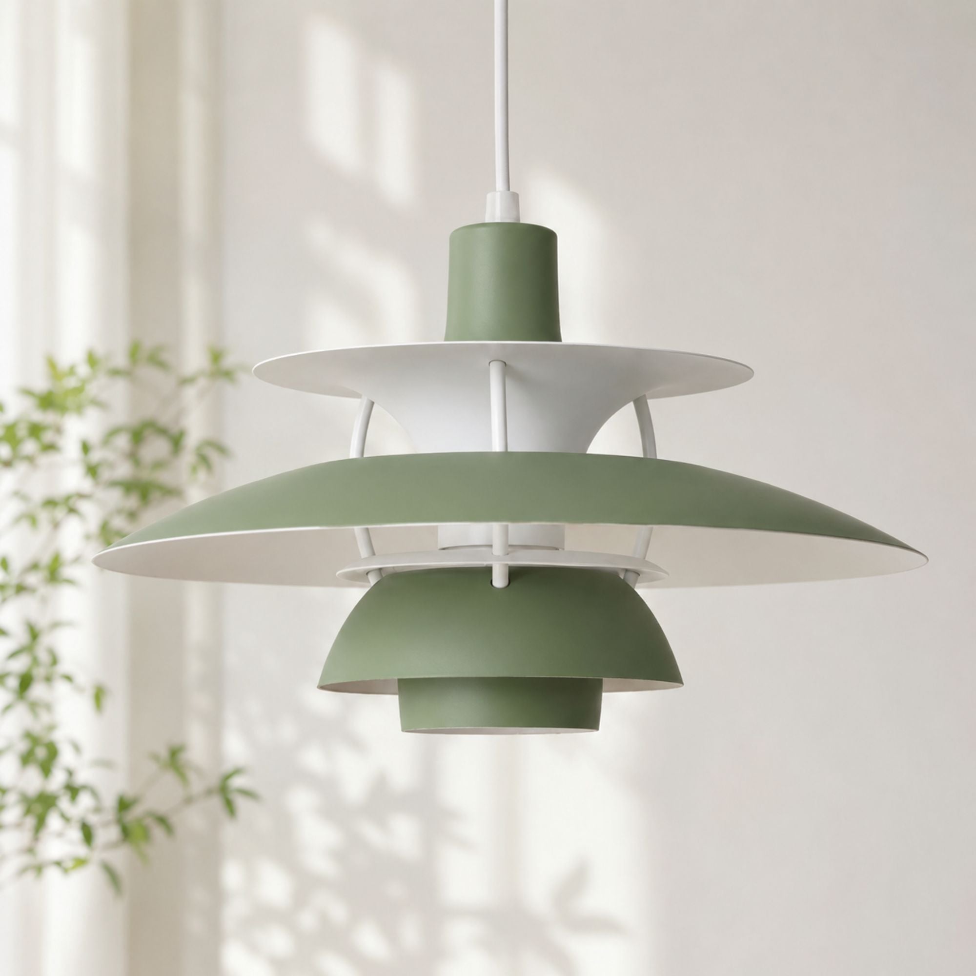 Luminara | Vibrant Modern Layered Disc Pendant Light Fixture