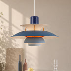 Luminara | Vibrant Modern Layered Disc Pendant Light Fixture