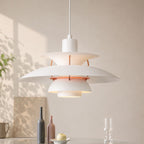 Luminara | Vibrant Modern Layered Disc Pendant Light Fixture
