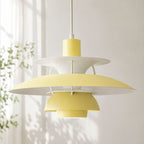 Luminara | Vibrant Modern Layered Disc Pendant Light Fixture