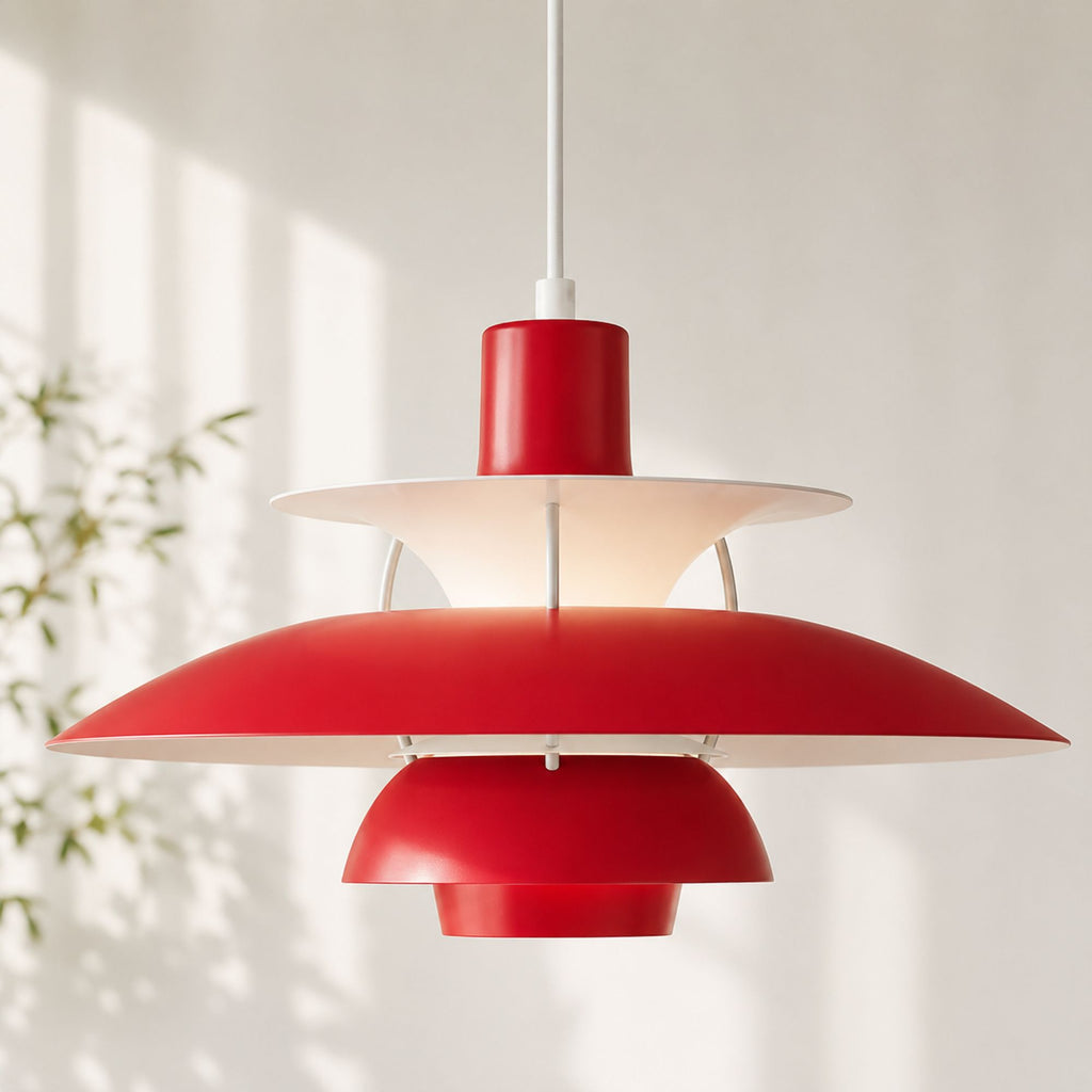 Luminara | Vibrant Modern Layered Disc Pendant Light Fixture