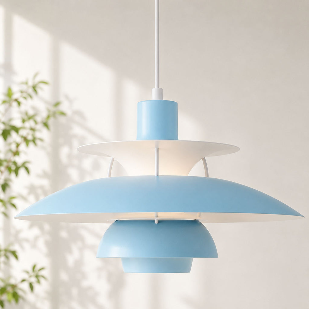 Luminara | Vibrant Modern Layered Disc Pendant Light Fixture